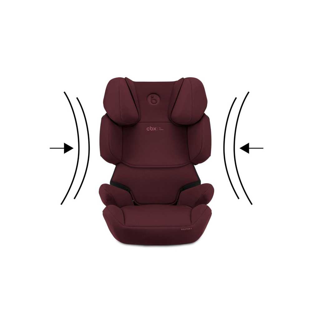 Automobilinė kėdutė Cybex Solution X i-Fix, 100-150cm, Red-Automobilinės kėdutės, 15-36 kg-e-vaikas