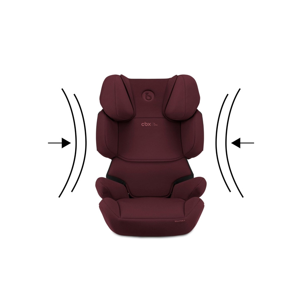 Automobilinė kėdutė Cybex Solution X i-Fix, 100-150cm, Red-Automobilinės kėdutės, 15-36 kg-e-vaikas