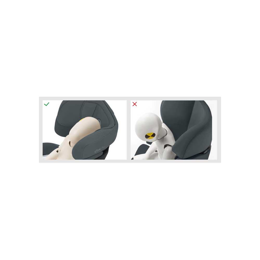 Automobilinė kėdutė Cybex Solution X i-Fix, 100-150cm, Grey-Automobilinės kėdutės, 15-36 kg-e-vaikas