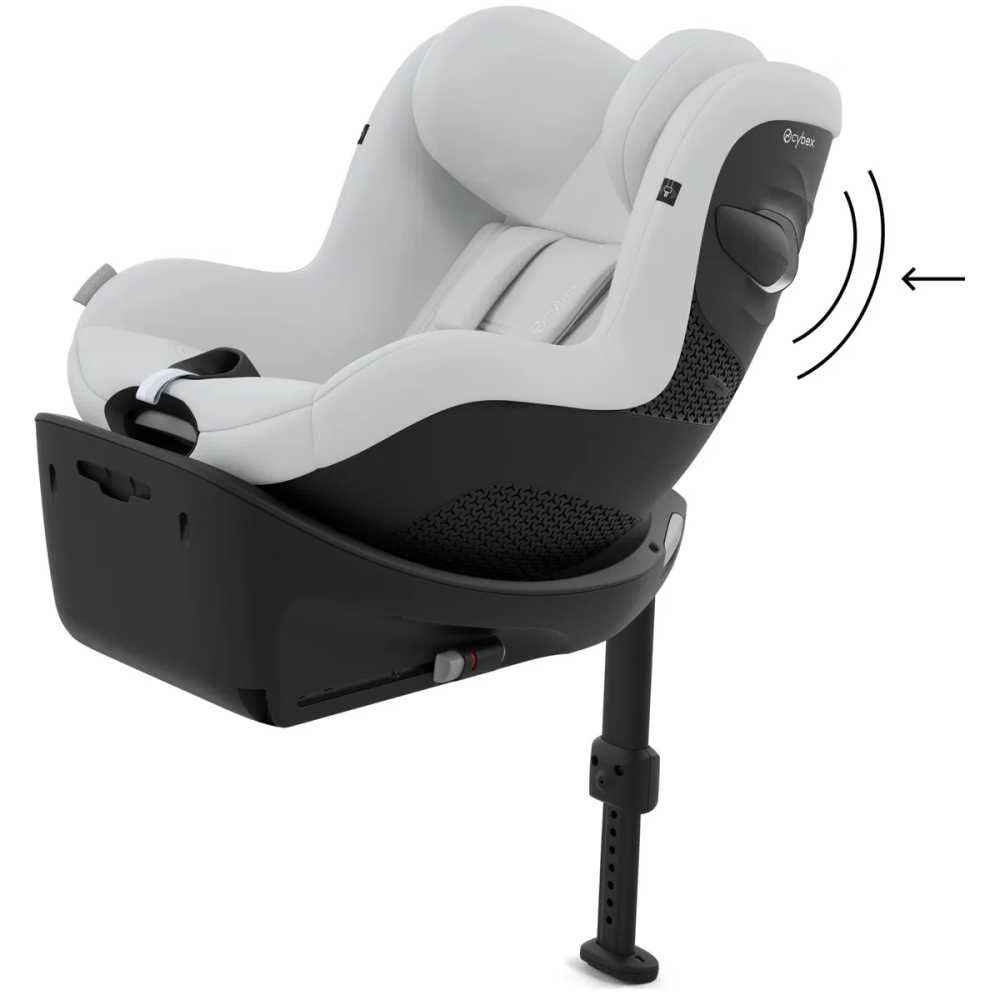 Automobilinė kėdutė Cybex SIRONA G I-SIZE, 0-18 kg, Fog Grey-Automobilinės kėdutės, 0-18 kg-e-vaikas
