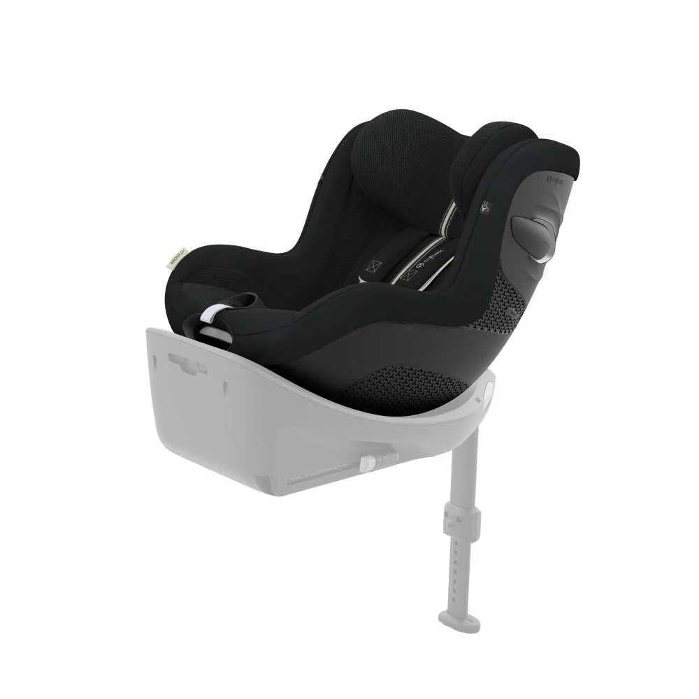 Automobilinė kėdutė Cybex SIRONA G I-SIZE PLUS, 0-18 kg, Moon Black-Automobilinės kėdutės, 0-18 kg-e-vaikas
