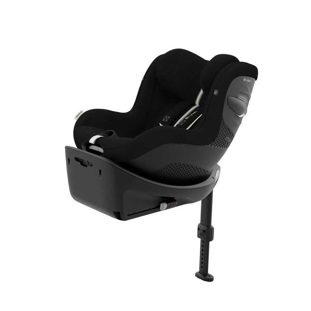 Automobilinė kėdutė Cybex SIRONA G I-SIZE PLUS, 0-18 kg, Moon Black-Automobilinės kėdutės, 0-18 kg-e-vaikas