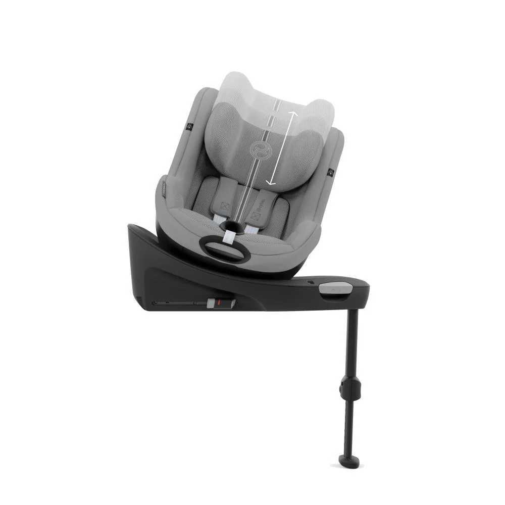 Automobilinė kėdutė Cybex SIRONA G I-SIZE PLUS, 0-18 kg, Stone Grey-Automobilinės kėdutės, 0-18 kg-e-vaikas
