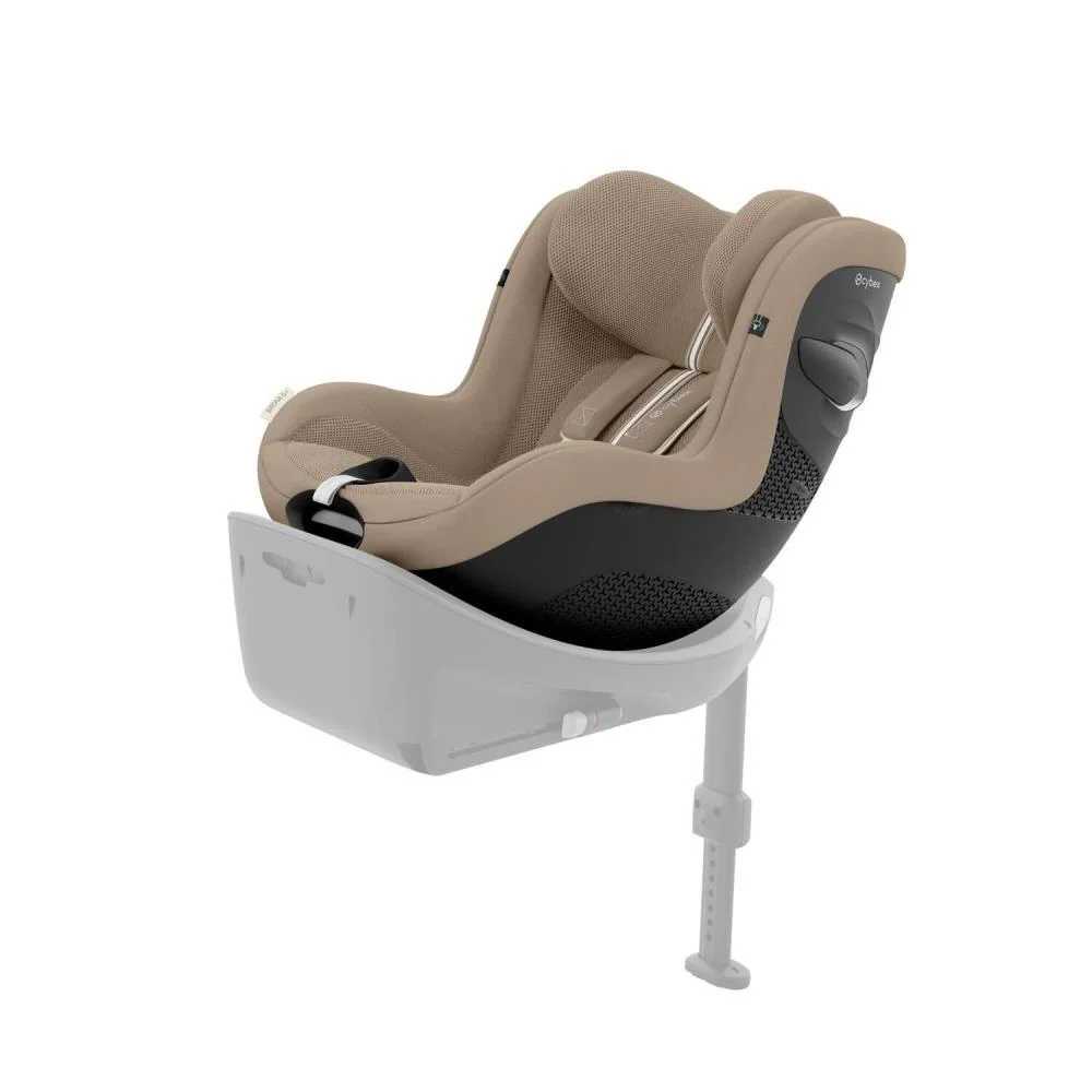Automobilinė kėdutė Cybex SIRONA G I-SIZE PLUS, 0-18 kg, Almond Beige-Automobilinės kėdutės, 0-18 kg-e-vaikas