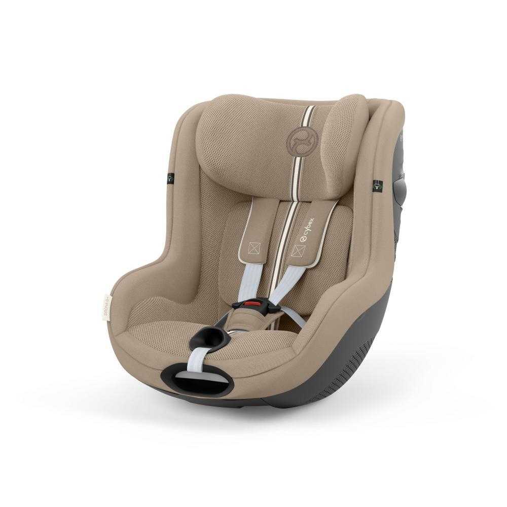 Automobilinė kėdutė Cybex SIRONA G I-SIZE PLUS, 0-18 kg, Almond Beige-Automobilinės kėdutės, 0-18 kg-e-vaikas