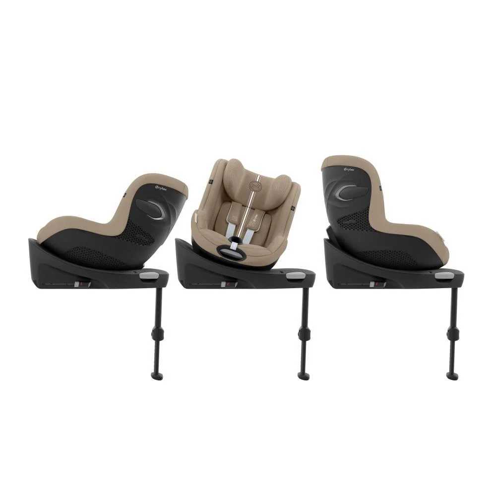 Automobilinė kėdutė Cybex SIRONA G I-SIZE PLUS, 0-18 kg, Almond Beige-Automobilinės kėdutės, 0-18 kg-e-vaikas
