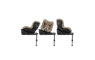 Automobilinė kėdutė Cybex SIRONA G I-SIZE PLUS, 0-18 kg, Almond Beige-Automobilinės kėdutės, 0-18 kg-e-vaikas