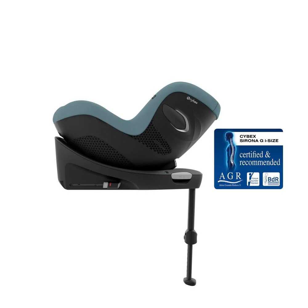 Automobilinė kėdutė Cybex SIRONA G I-SIZE PLUS, 0-18 kg, Stormy Blue-Automobilinės kėdutės, 0-18 kg-e-vaikas