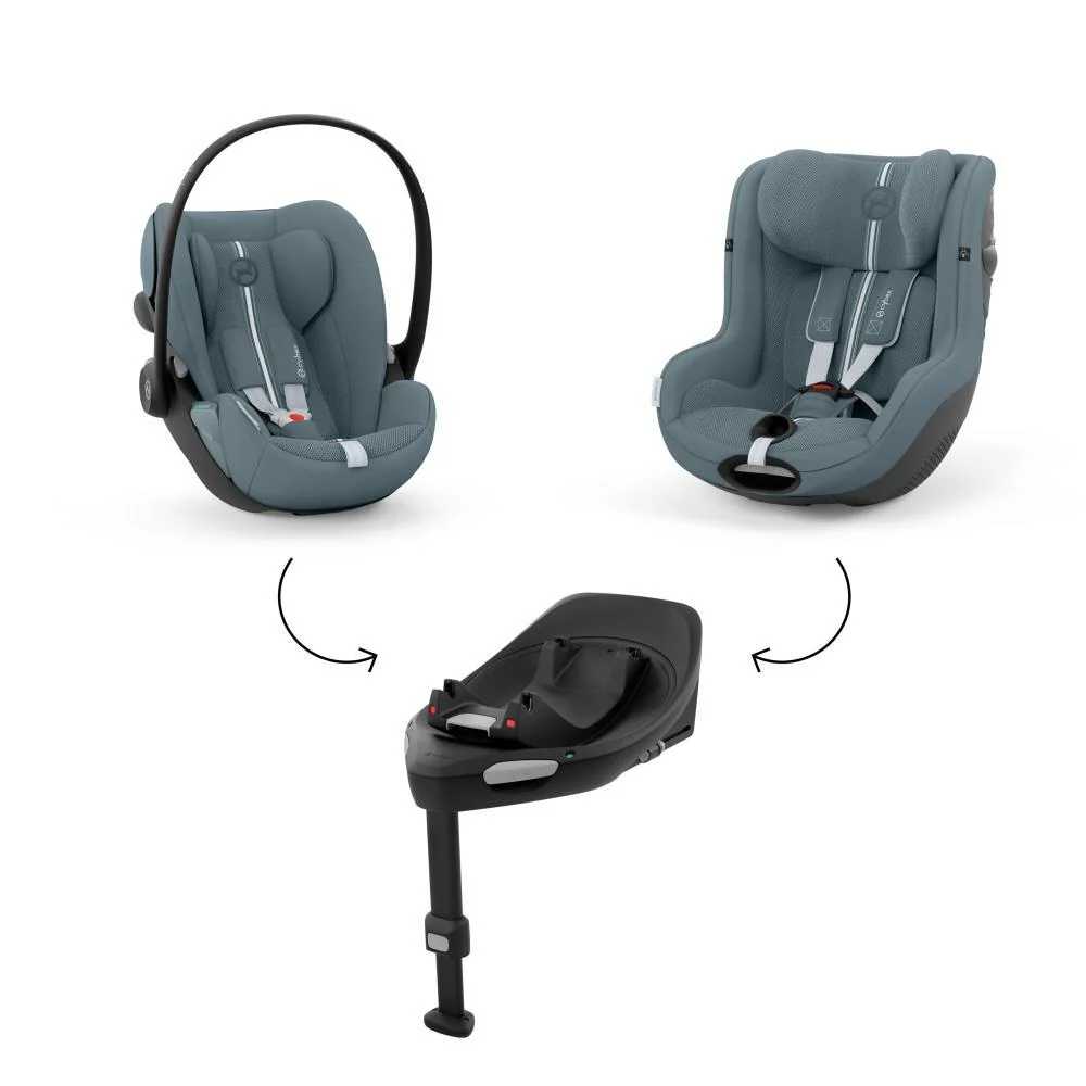 Automobilinė kėdutė Cybex SIRONA G I-SIZE PLUS, 0-18 kg, Stormy Blue-Automobilinės kėdutės, 0-18 kg-e-vaikas