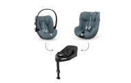 Automobilinė kėdutė Cybex SIRONA G I-SIZE PLUS, 0-18 kg, Stormy Blue-Automobilinės kėdutės, 0-18 kg-e-vaikas
