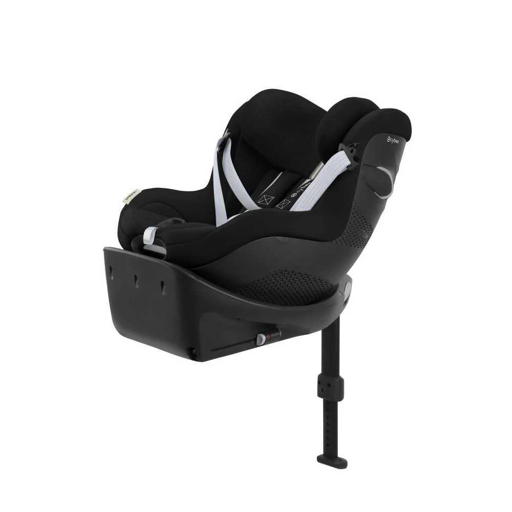 Automobilinė kėdutė Cybex SIRONA Gi I-SIZE PLUS, 0-18 kg, Moon Black-Automobilinės kėdutės, 0-18 kg-e-vaikas