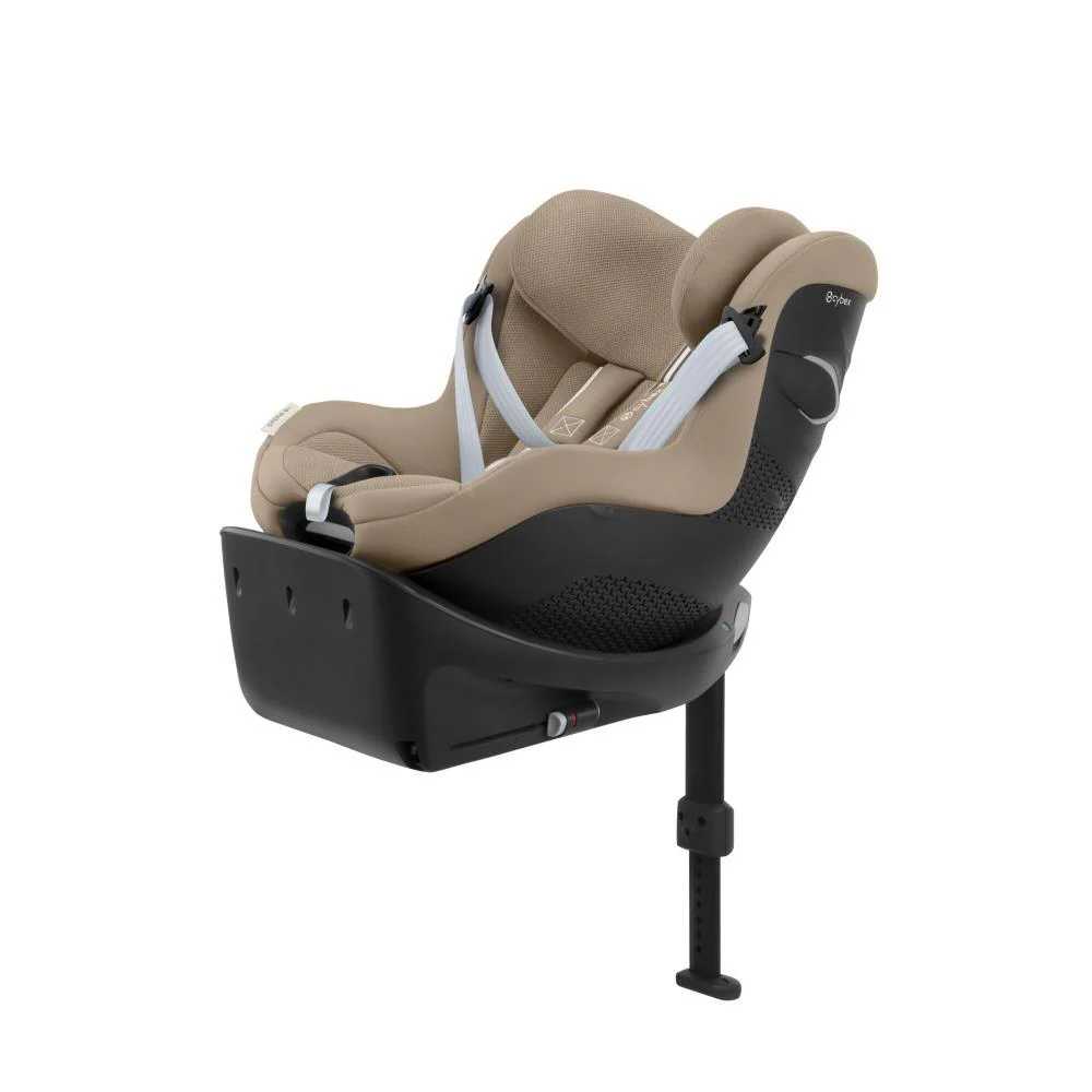 Automobilinė kėdutė Cybex SIRONA Gi I-SIZE PLUS, 0-18 kg, Almond Beige-Automobilinės kėdutės, 0-18 kg-e-vaikas