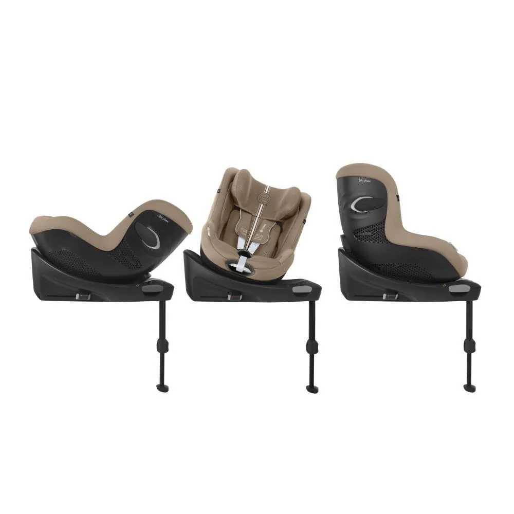 Automobilinė kėdutė Cybex SIRONA Gi I-SIZE PLUS, 0-18 kg, Almond Beige-Automobilinės kėdutės, 0-18 kg-e-vaikas