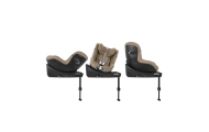 Automobilinė kėdutė Cybex SIRONA Gi I-SIZE PLUS, 0-18 kg, Almond Beige-Automobilinės kėdutės, 0-18 kg-e-vaikas