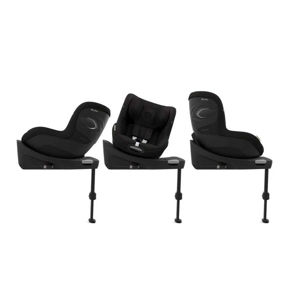Automobilinė kėdutė Cybex SIRONA Gi I-SIZE su įdėklu, 0-18 kg, Magic Black-Automobilinės kėdutės, 0-18 kg-e-vaikas