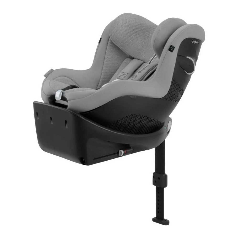 Automobilinė kėdutė Cybex SIRONA Gi I-SIZE Plus su įdėklu, 0-18 kg, Stone Grey-Automobilinės kėdutės, 0-18 kg-e-vaikas