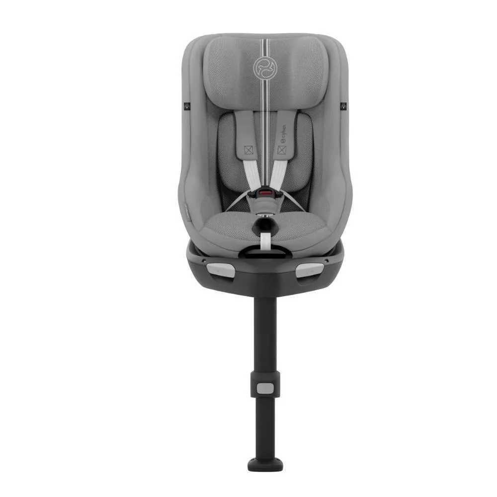 Automobilinė kėdutė Cybex SIRONA Gi I-SIZE Plus su įdėklu, 0-18 kg, Stone Grey-Automobilinės kėdutės, 0-18 kg-e-vaikas