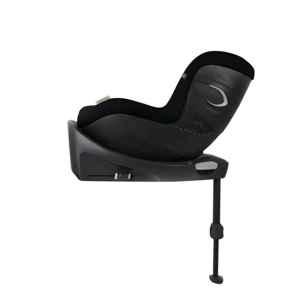 Automobilinė kėdutė Cybex SIRONA Gi I-SIZE Plus su įdėklu, 0-18 kg, Moon Black-Automobilinės kėdutės, 0-18 kg-e-vaikas