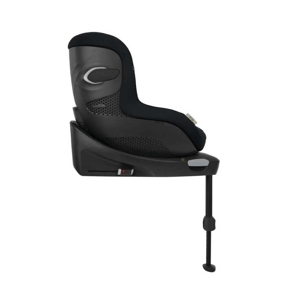 Automobilinė kėdutė Cybex SIRONA Gi I-SIZE Plus su įdėklu, 0-18 kg, Moon Black-Automobilinės kėdutės, 0-18 kg-e-vaikas