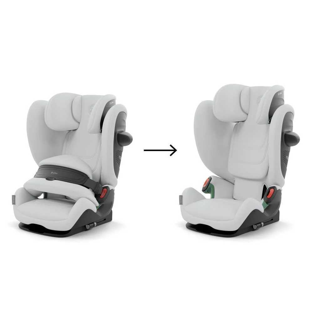 Automobilinė kėdutė Cybex PALLAS G3 I-SIZE, 105-150cm, Fog Grey-Automobilinės kėdutės, 9-36 kg-e-vaikas