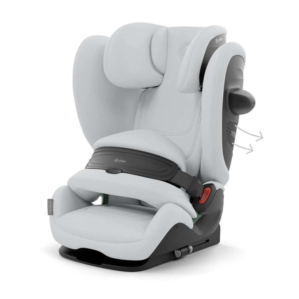 Automobilinė kėdutė Cybex PALLAS G3 I-SIZE, 105-150cm, Fog Grey-Automobilinės kėdutės, 9-36 kg-e-vaikas