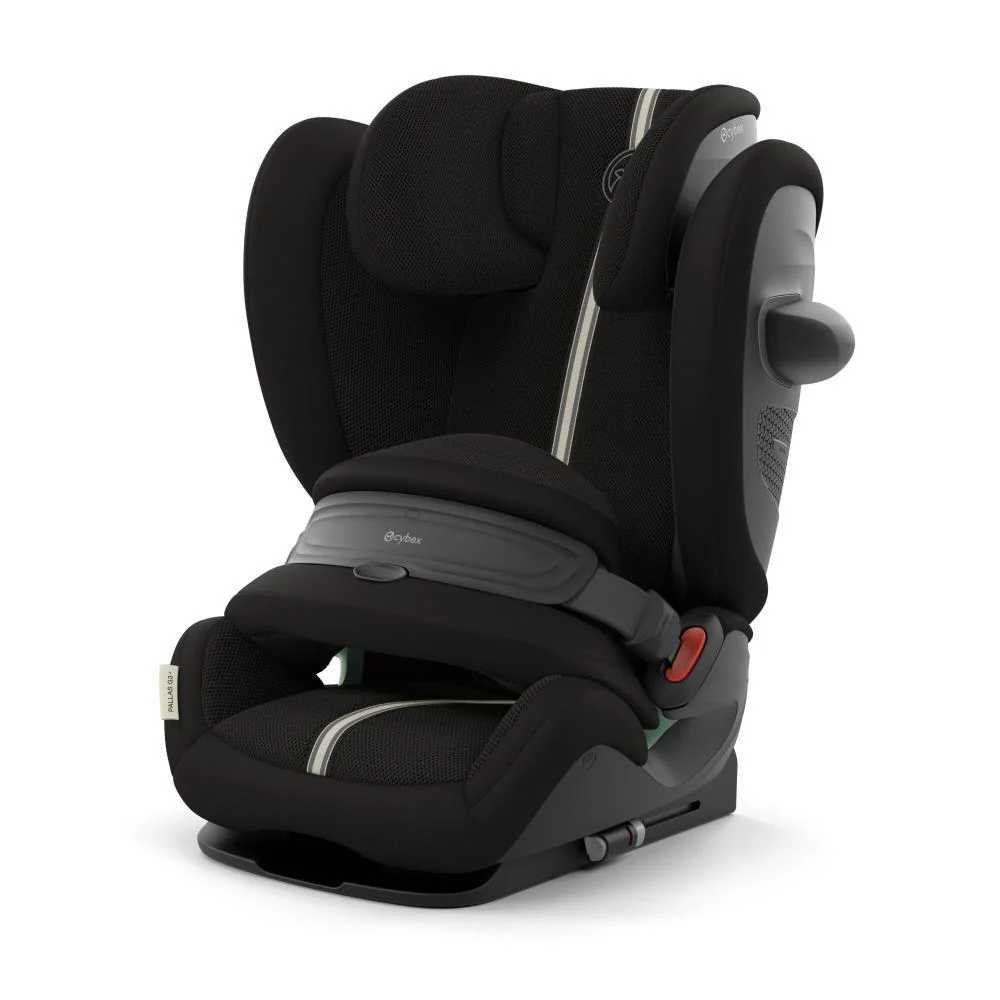 Automobilinė kėdutė Cybex PALLAS G3 I-SIZE Plus, 76-150cm, Moon Black-Automobilinės kėdutės, 9-36 kg-e-vaikas