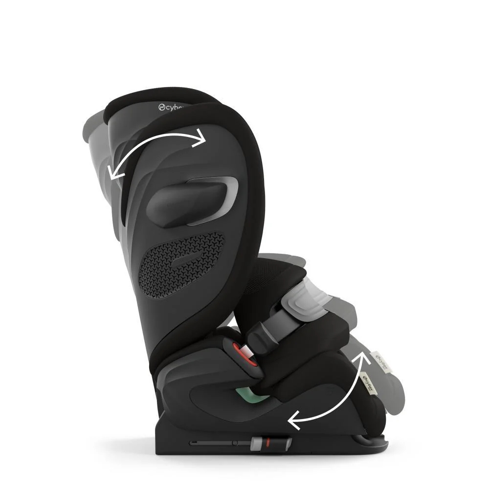 Automobilinė kėdutė Cybex PALLAS G3 I-SIZE Plus, 76-150cm, Moon Black-Automobilinės kėdutės, 9-36 kg-e-vaikas