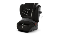 Automobilinė kėdutė Cybex PALLAS G3 I-SIZE Plus, 76-150cm, Moon Black-Automobilinės kėdutės, 9-36 kg-e-vaikas
