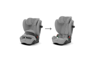 Automobilinė kėdutė Cybex PALLAS G3 I-SIZE Plus, 76-150cm, Stone Grey-Automobilinės kėdutės, 9-36 kg-e-vaikas