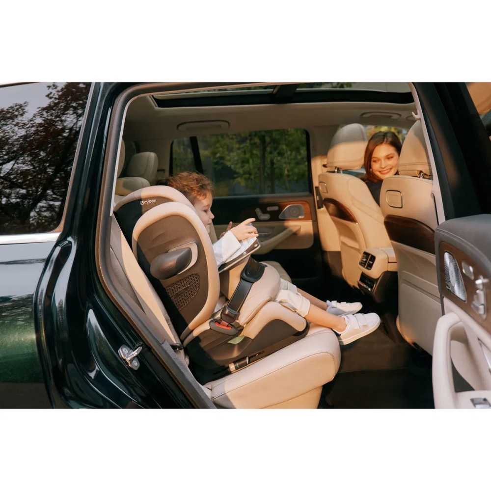Automobilinė kėdutė Cybex PALLAS G3 I-SIZE Plus, 76-150cm, Stone Grey-Automobilinės kėdutės, 9-36 kg-e-vaikas