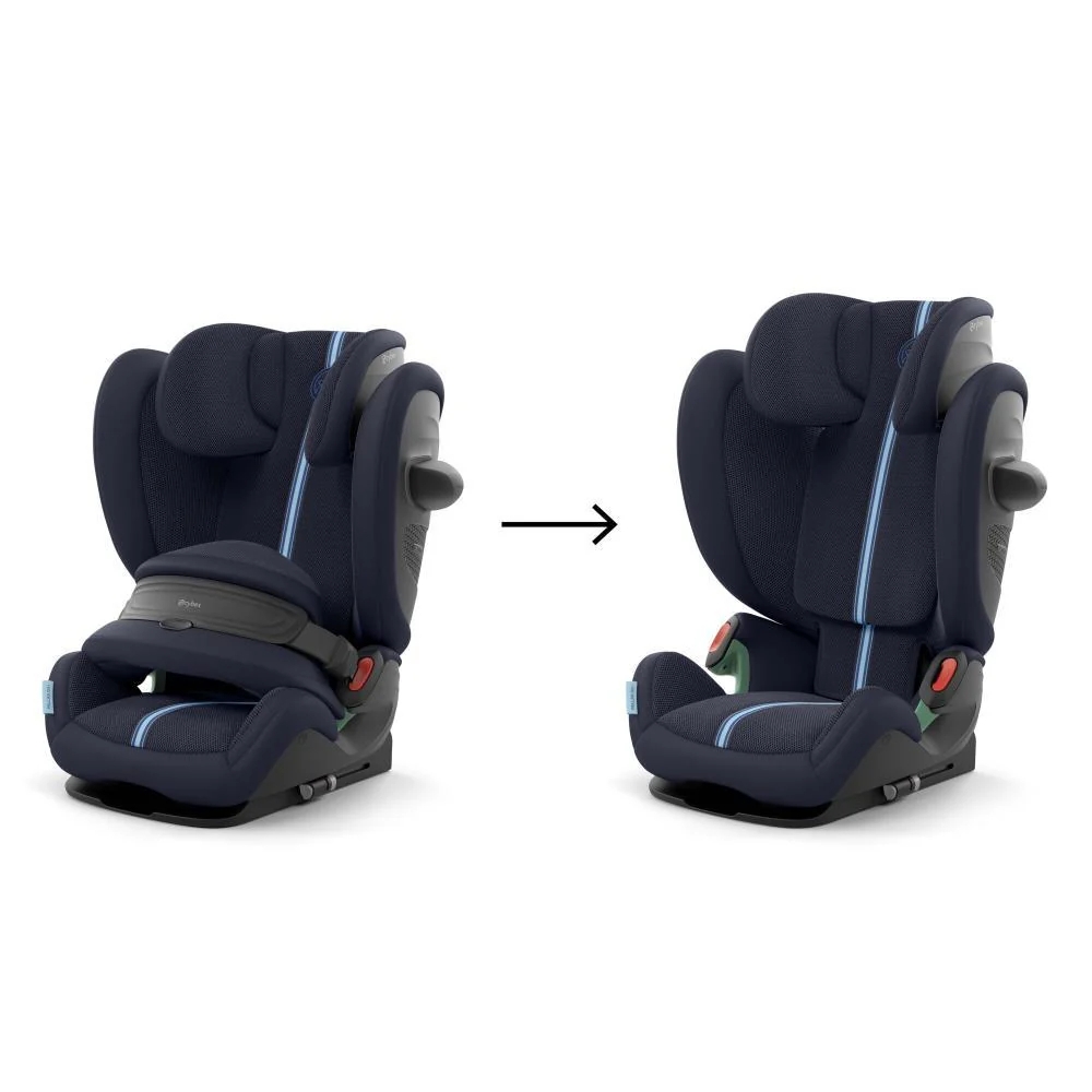 Automobilinė kėdutė Cybex PALLAS G3 I-SIZE Plus, 76-150cm, Ocean Blue-Automobilinės kėdutės, 9-36 kg-e-vaikas