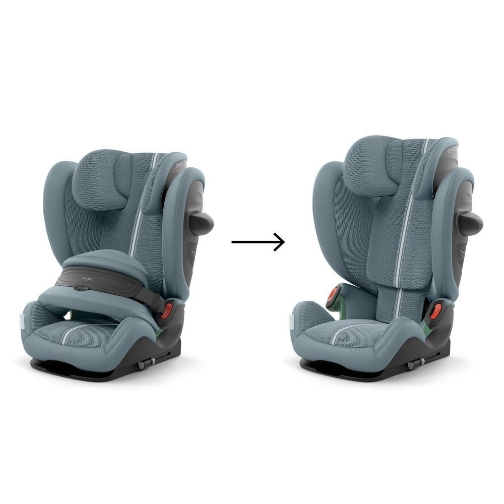 Automobilinė kėdutė Cybex PALLAS G3 I-SIZE Plus, 76-150cm, Stormy Blue-Automobilinės kėdutės, 9-36 kg-e-vaikas