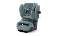 Automobilinė kėdutė Cybex PALLAS G3 I-SIZE Plus, 76-150cm, Stormy Blue-Automobilinės kėdutės, 9-36 kg-e-vaikas