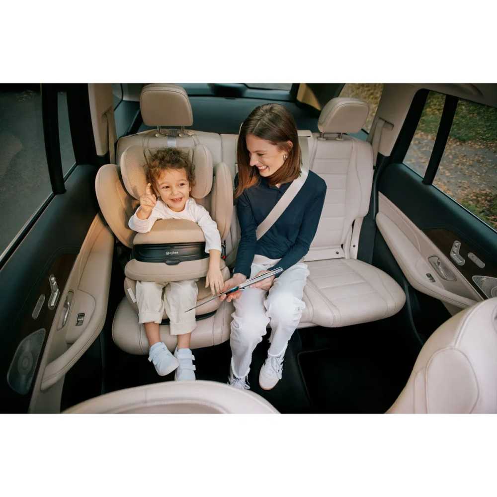Automobilinė kėdutė Cybex PALLAS G3 I-SIZE Plus, 76-150cm, Almond Beige-Automobilinės kėdutės, 9-36 kg-e-vaikas
