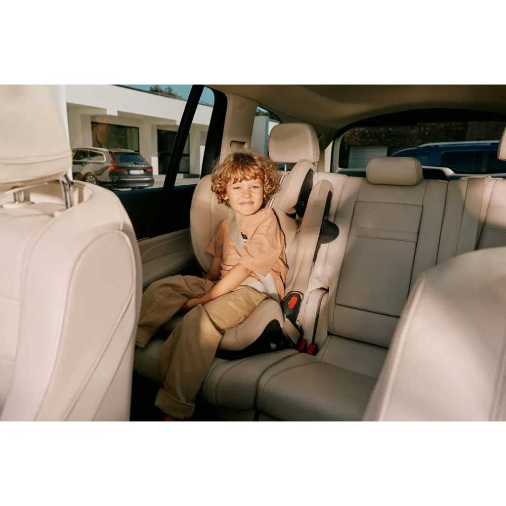 Automobilinė kėdutė Cybex PALLAS G3 I-SIZE Plus, 76-150cm, Almond Beige-Automobilinės kėdutės, 9-36 kg-e-vaikas