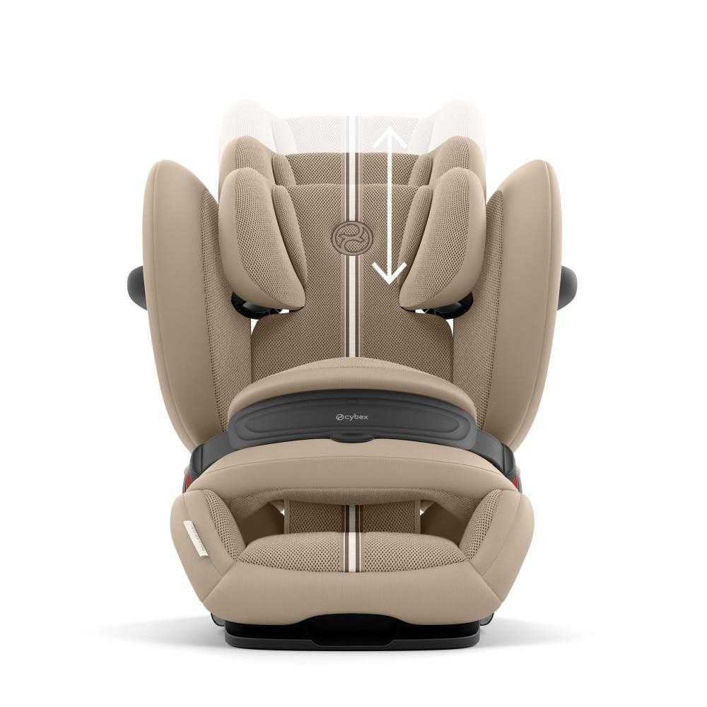Automobilinė kėdutė Cybex PALLAS G3 I-SIZE Plus, 76-150cm, Almond Beige-Automobilinės kėdutės, 9-36 kg-e-vaikas