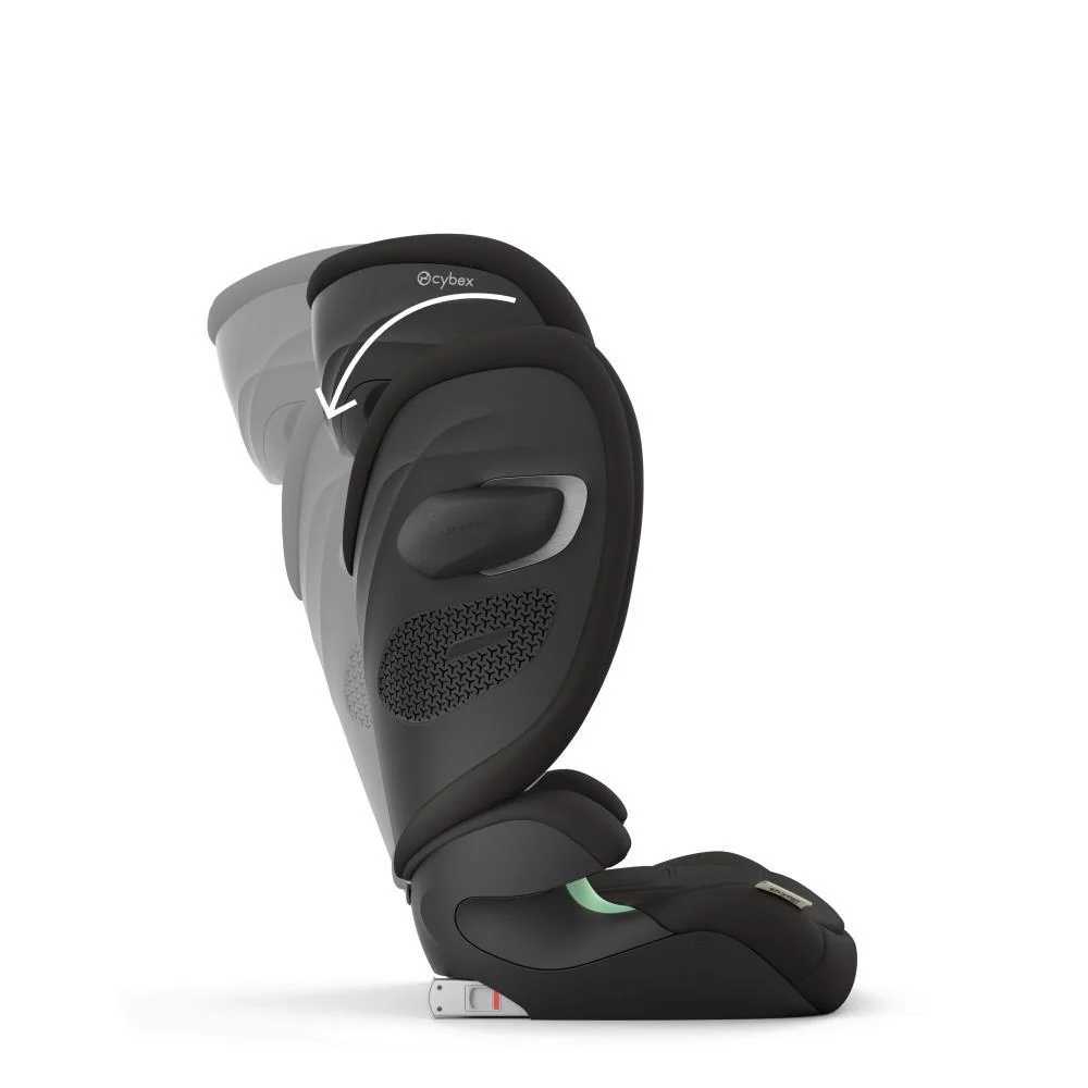 Automobilinė kėdutė Cybex SOLUTION G2 i-Fix, 100-150cm, Magic Black-Automobilinės kėdutės, 15-36 kg-e-vaikas