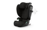 Automobilinė kėdutė Cybex SOLUTION G2 i-Fix, 100-150cm, Magic Black-Automobilinės kėdutės, 15-36 kg-e-vaikas
