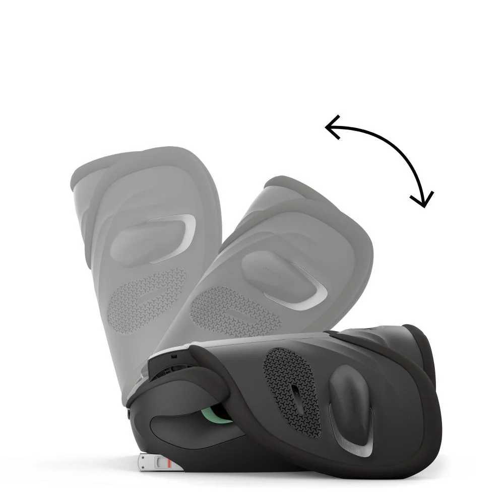 Automobilinė kėdutė Cybex SOLUTION G2 i-Fix, 100-150cm, Magic Black-Automobilinės kėdutės, 15-36 kg-e-vaikas