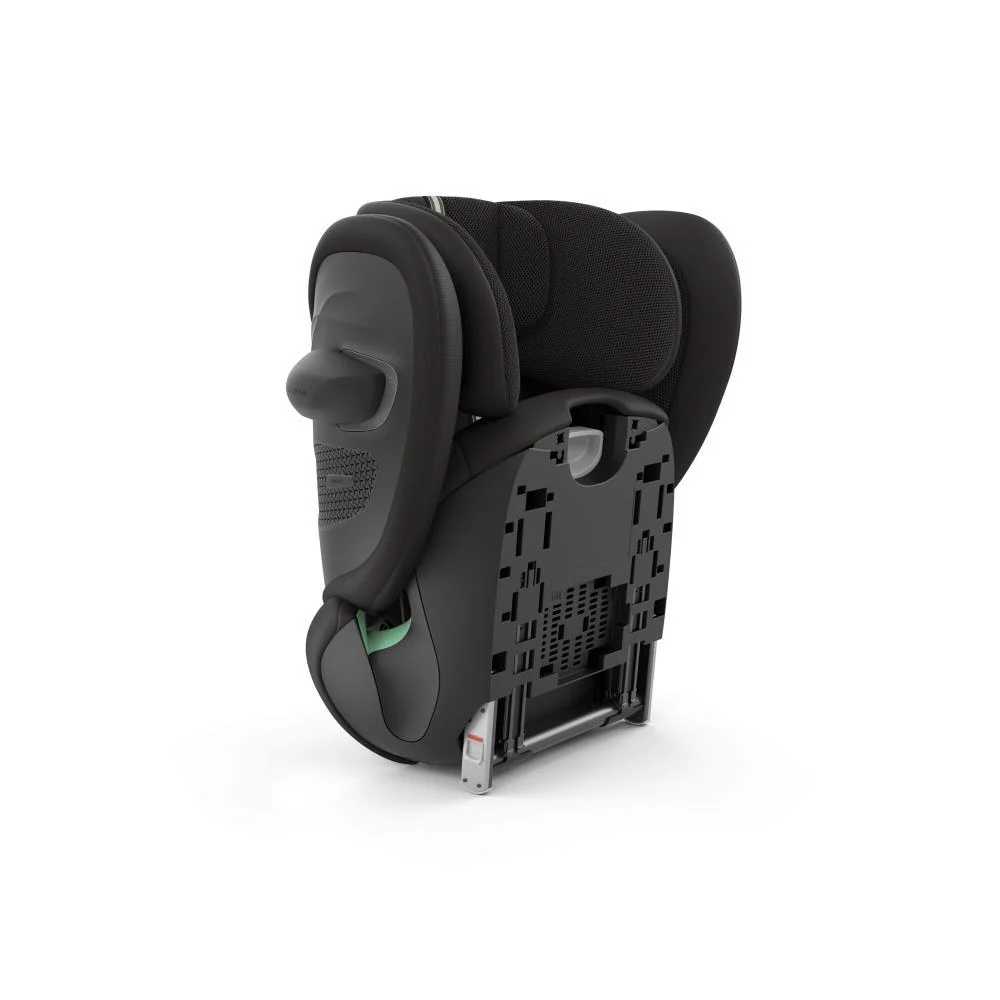 Automobilinė kėdutė Cybex SOLUTION G2 i-Fix Plus, 100-150cm, Moon Black-Automobilinės kėdutės, 15-36 kg-e-vaikas