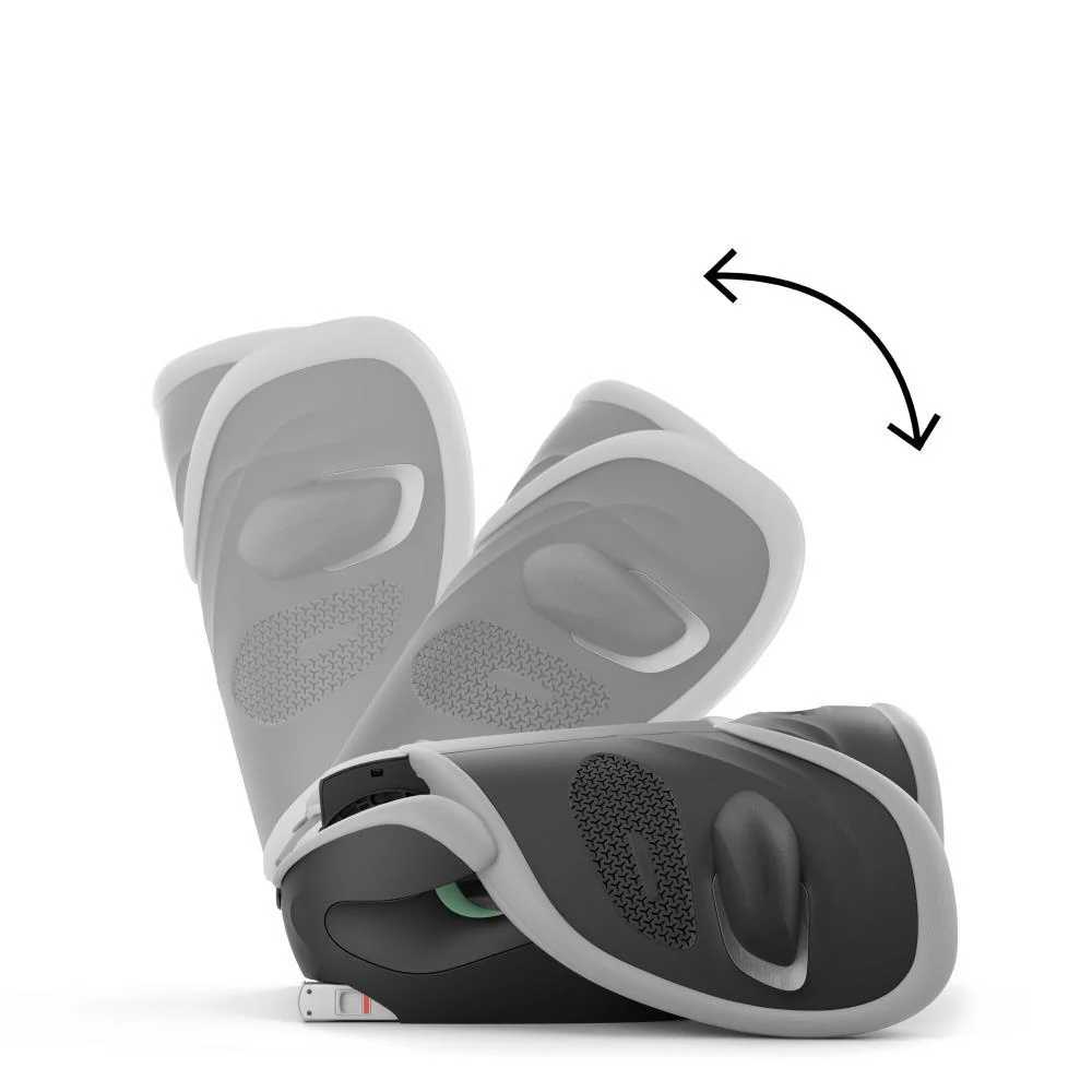 Automobilinė kėdutė Cybex SOLUTION G2 i-Fix Plus, 100-150cm, Stone Grey-Automobilinės kėdutės, 15-36 kg-e-vaikas