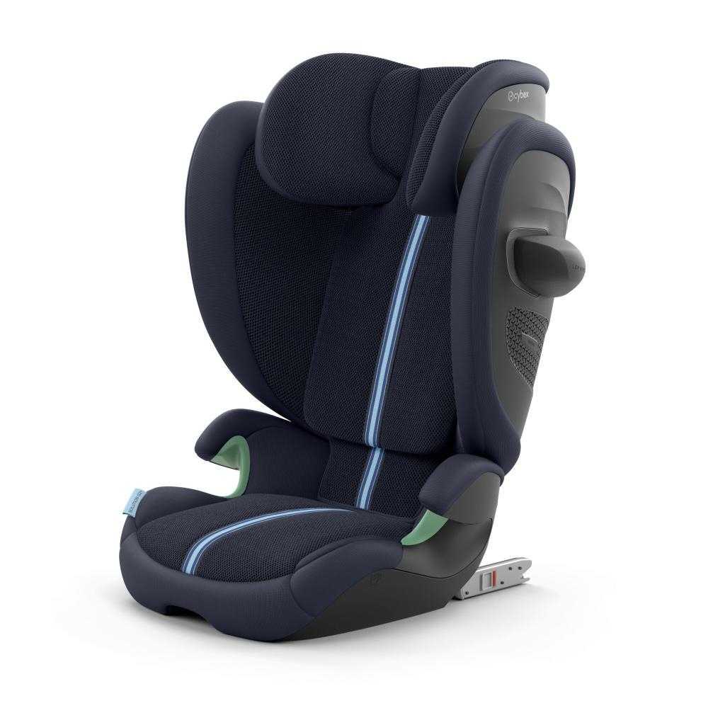 Automobilinė kėdutė Cybex SOLUTION G2 i-Fix Plus, 100-150cm, Ocean Blue-Automobilinės kėdutės, 15-36 kg-e-vaikas