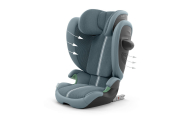 Automobilinė kėdutė Cybex SOLUTION G2 i-Fix Plus, 100-150cm, Stormy Blue-Automobilinės kėdutės, 15-36 kg-e-vaikas