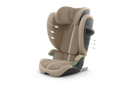 Automobilinė kėdutė Cybex SOLUTION G2 i-Fix Plus, 100-150cm, Almond Beige-Automobilinės kėdutės, 15-36 kg-e-vaikas