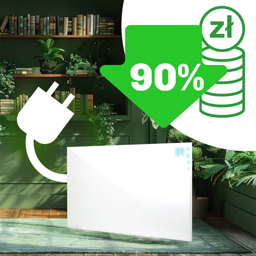 Infraraudonųjų spindulių šildytuvas 960 W Berdsen BD-989 nuotolinio valdymo WiFi programa-Namai, laisvalaikis, turizmas, Namų ap