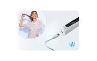 Skaler ultradźwiękowy kamera do zębów 4 tryby do usuwania kamienia LED Berdsen BD-250