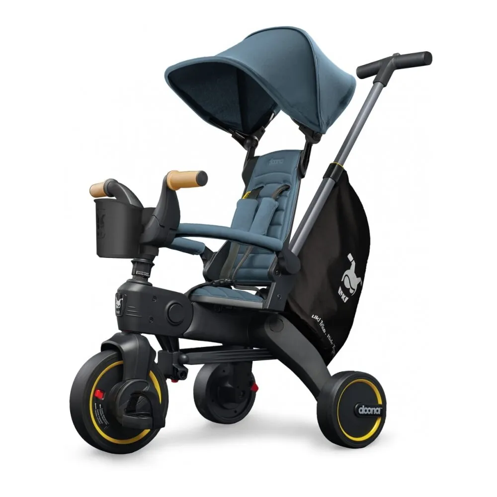 Sulankstomas triratis Doona LIKI S5 5in1, Ocean Blue-Judėjimui, Triratukai vaikams-e-vaikas