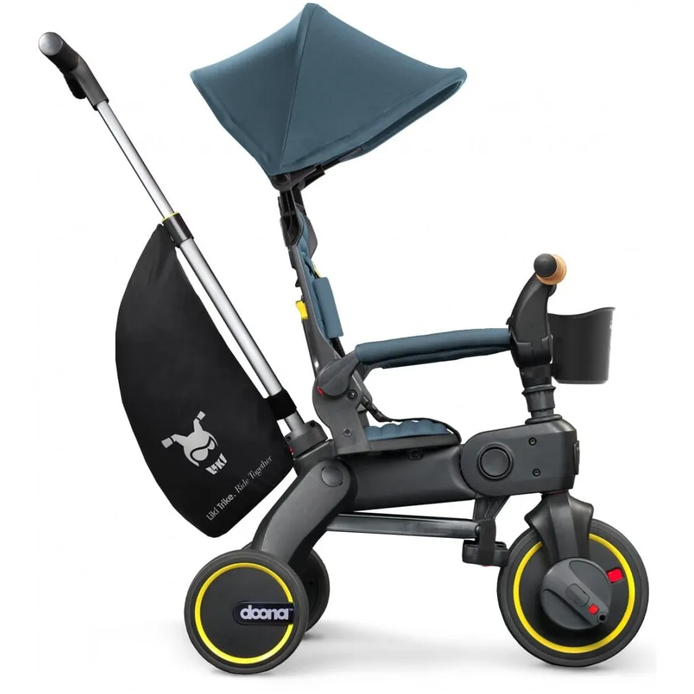 Sulankstomas triratis Doona LIKI S5 5in1, Ocean Blue-Judėjimui, Triratukai vaikams-e-vaikas