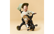 Sulankstomas triratis Doona LIKI S3 5in1, Desert Green-Judėjimui, Triratukai vaikams-e-vaikas
