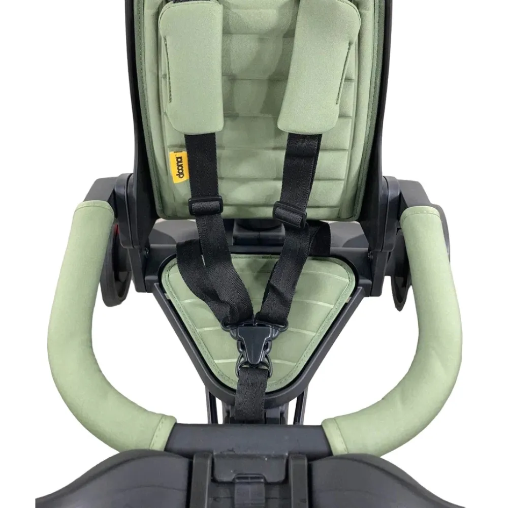 Sulankstomas triratis Doona LIKI S3 5in1, Desert Green-Judėjimui, Triratukai vaikams-e-vaikas